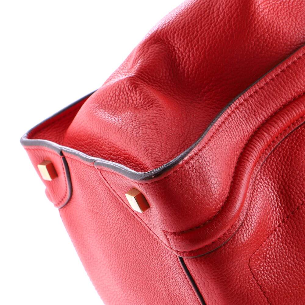Celine Luggage Bag Grainy Leather Mini #197847C97B - Picture 6 of 9